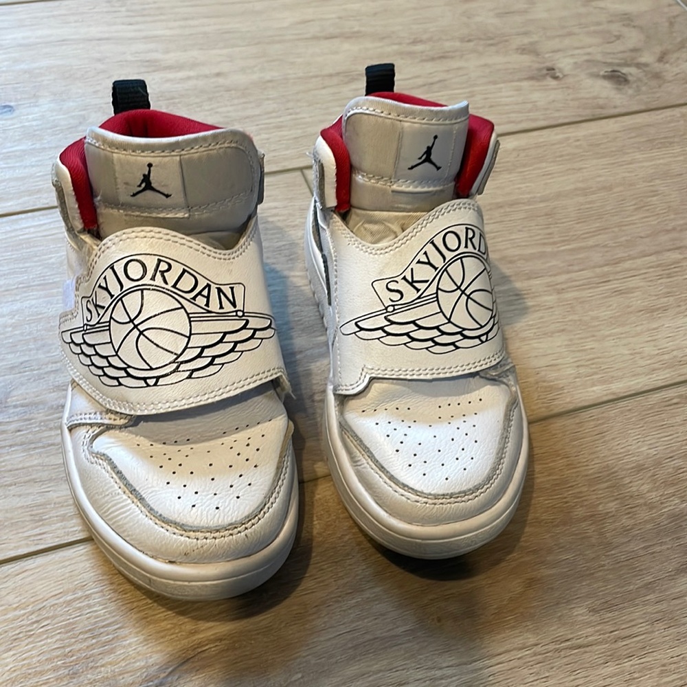 Size 11c Skyjordan with Velcro strap